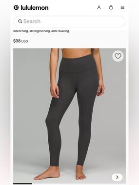 Lululemon Align, size 4